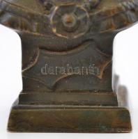 cca 1900 Erzsébet császárnőt ábrázoló bronz szoborka / cca 1900 Kaiserin Elisabeth bronze statue 12 ...