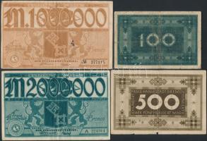 Németország / Weimari Köztársaság / Bréma 1923. 5db klf szükségpénz T:III,III-
Germany / Weimar Rep...