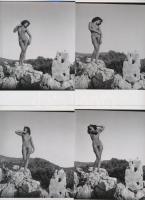 cca 1975 Fent a csúcson, 8 db korabeli, finoman erotikus negatívról készült modern nagyítás 13x18 cm-es fotópapírra / 8 erotic photos, 13x18 cm