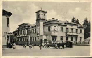 Szolyva, Svalová; Bata, Városháza, Toronyóra / shop, town hall, clock tower (fa)