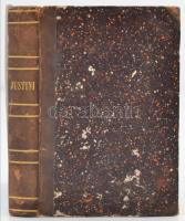 Iustini Historiarum Philippicarum ex Trogo Pompeio Excerptarum Libri XLIV. Ad Optimorum Librorum Fidem Accurate Editi. Editio Stereotpya. Lipsiae, 1829. Caroli Tauchnitii. Korabeli aranyozottt félbőrkötésben, jó állapotban.