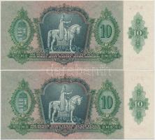 1936. 10P (2x) sorszámkövetők T:I