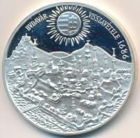 1986. 500Ft Ag "Budavár visszavétele 1686" T:PP Adamo EM97