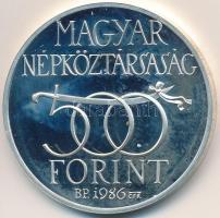 1986. 500Ft Ag "Budavár visszavétele 1686" T:PP
Adamo EM97