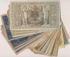 Német Birodalom 1906-1917. 20db-os vegyes bankjegy tétel T:vegyes 
German Empire 1906-1917. 20pcs o...