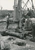 1973 Budapest, Albertfalvai kitérőnél épülő és az elkészült felüljáró, 7 db vintage fotó, 18x24 cm