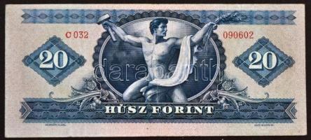 1947. 20Ft T:III
Hungary 1947. 20 Forint C:F
Adamo F9