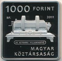 2011. 1000Ft "Jedlik Ányos - a Dinamó-elv leírója" T:PP Tanúsítvánnyal