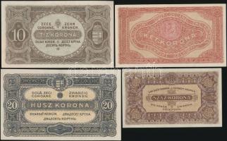 1920. 2K + 10K + 20K + 1923. 100K T:I,I- hajtatlanok