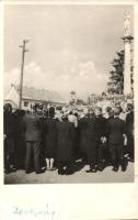 1938 Ipolyság, Sahy; bevonulás, első tábori mise / entry of the Hungarian troops, first field mass
