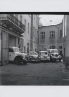 cca 1950 Mentőállomás, korabeli negatívról készült modern nagyítás 13x18 cm-es fotópapírra