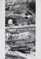 cca 1971 Budapest, a Moszkva téri gombák utolsó szezonja, 5 db korabeli negatívról készült modern nagyítás 13x18 cm-es fotópapírra