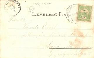 Tövis, Oroszlán szálloda, Gyulafehérvári Főút, vasútállomás. Szabolcs Endre kiadása / hotel, railway...