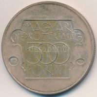 1985. 500Ft Ag "Kulturális fórum" T:2 (PP) erős patina 
Adamo EM89