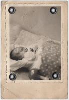 1941 Bérletjegy csecsemőnek kiállítva, Budapest Székesfőváros Állat- és Növénykertje, arcképes, 7x10...