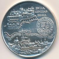 1990. 500Ft Ag "Mátyás Király - Buda" T:BU Adamo EM114