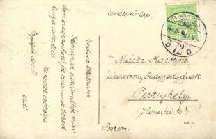 1914 Budapesti tűzoltóegylet csoportképe, Hungarika / Hungarian firefighters group photo