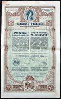Osztrák-Magyar Monarchia / Bécs 1902. "Osztrák-Magyar Bank" záloglevele 2000K-ról, 1db szelvénnyel T:III szép papír Austro-Hungarian Monarchy / Vienna 1902. "Austro-Hungarian Bank" debenture about 2000 Korona, with one coupon C:F nice paper