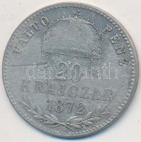 1872KB 20kr Ag "Ferenc József" T:3 karc