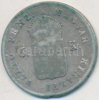 1849NB 6kr Ag T:3 patina, ph