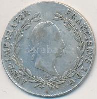 1830C 20Kr Ag "I. Ferenc" T:3,2 kis ph