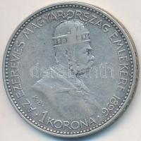 1896KB 1K Ag "Millennium" T:2- kis patina
Adamo K5.2