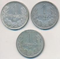 1926-1939. 1P Ag (3xklf) T:2,2-,3