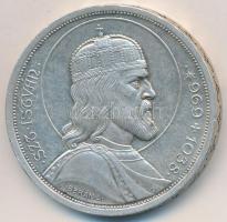1938. 5P Ag "Szent István" T:2 Adamo P8.1