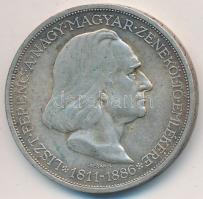 1936. 2P Ag "Liszt Ferenc" T:2 kis patina