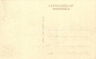 Cs. és kir. Dunaflotilla Péterváradnál / Dunau-Flottille bei Festung Peterwardein / K.u.K. monitors