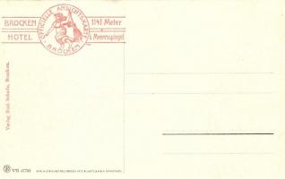 Drengetal, Harzquer- u. Brockenbahn; Verlag Rud. Schade