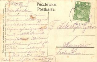 Boryslav, Boryslaw; Kopalnia nafty, Naphta Grube / oil excavation site, Premier well