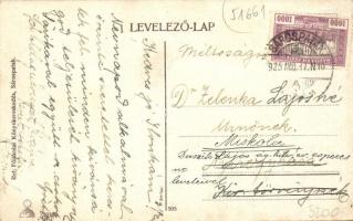 Sárospatak, Járásbíróság; kiadja a Ref. Főiskolai Könyvkereskedés