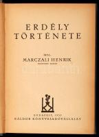Marczali Henrik: Erdély története. Bp., 1935, Káldor. 288 p. Kiadói aranyozott egészvászon-kötésben,...