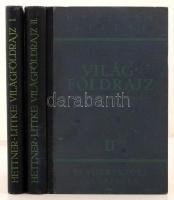 Dr. Hettner Alfréd: A leíró földrajz alapvonalai. I-II. Fordította Dr. Littke Aurél. Bp., 1925-26, K...