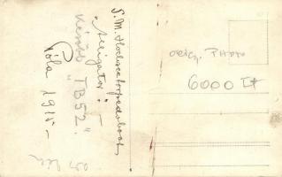 1915 SMS Alligator osztrák-magyar torpedónaszád, később TB52 / SM Hochseetorpedoboot 'Alligator...