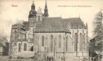 Kassa, Kosice; Székesegyház az új Szt. Mihály kápolna / church with the new chapel