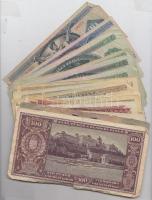 63db-os vegyes magyar pengő és forint bankjegy tétel T:vegyes