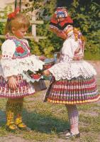 20 db MODERN, megíratlan motívum képeslap, magyar folklór / 20 modern, unused motive postcards, Hung...