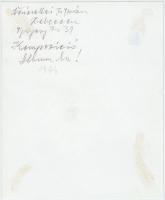 1964 Vencsellei István: Kompozíció, feliratozott vintage fotóművészeti alkotás, 21,5x18 cm