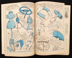 1978-1989 A Ludas Matyi évkönyvei. 4 db. 1978, 1985, 1988, 1989. Kiadói papírkötésben