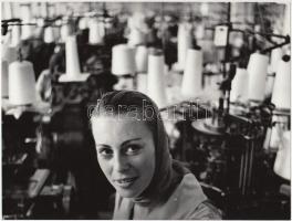 cca 1974 Stalter György feliratozott vintage fotóművészeti alkotása, 18x24 cm