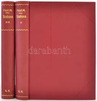 Földi Mihály: Szahara I-II. Bp., 1920, Nyugat. Korabeli aranyozott egészvászon-kötésben.
