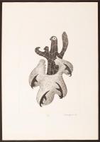 Jakovits József (1909-1994): Forradalmi sorozat 1956 (10 db). Rézkarc, papír, jelzett, sorszámozott ...