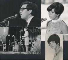 Vegyes magyar énekesnők, énekesek, fotók,  nyomtatványok: Zalatnay Sarolta, Koncz Zsuzsa, Kovács Kat...