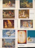 cca 1930-60  Vegyes gyermekszentképek, 25db, 11x7cm