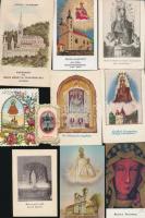 cca 1930-2000  Vegyes Szűz Máriát  ábrázoló szentképek, 20db, 5x3cm és 12x8cm között