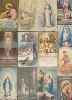 cca 1930-50  Vegyes  szentképek, különböző minőségben, 25db, cca 11x6cm