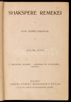Remekírók Képes Könyvtára sorozat 2 kötete: Shakspere remekei II., valamint Vergilius Aeneise (46.)....