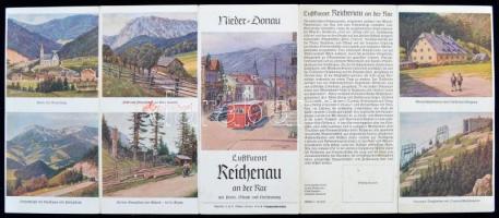 cca 1930-2000 Vegyes osztrák turisztikai nyomtatványok, különböző méretben és minőségben, 8db